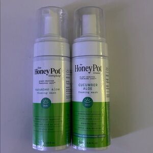 The Honey Pot Cucumber Aloe Foaming Wash
